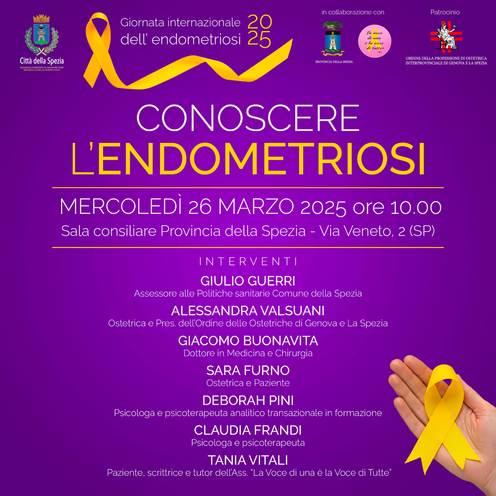 Clicca per accedere all'articolo Conoscere l'endometriosi - 26 marzo 2025