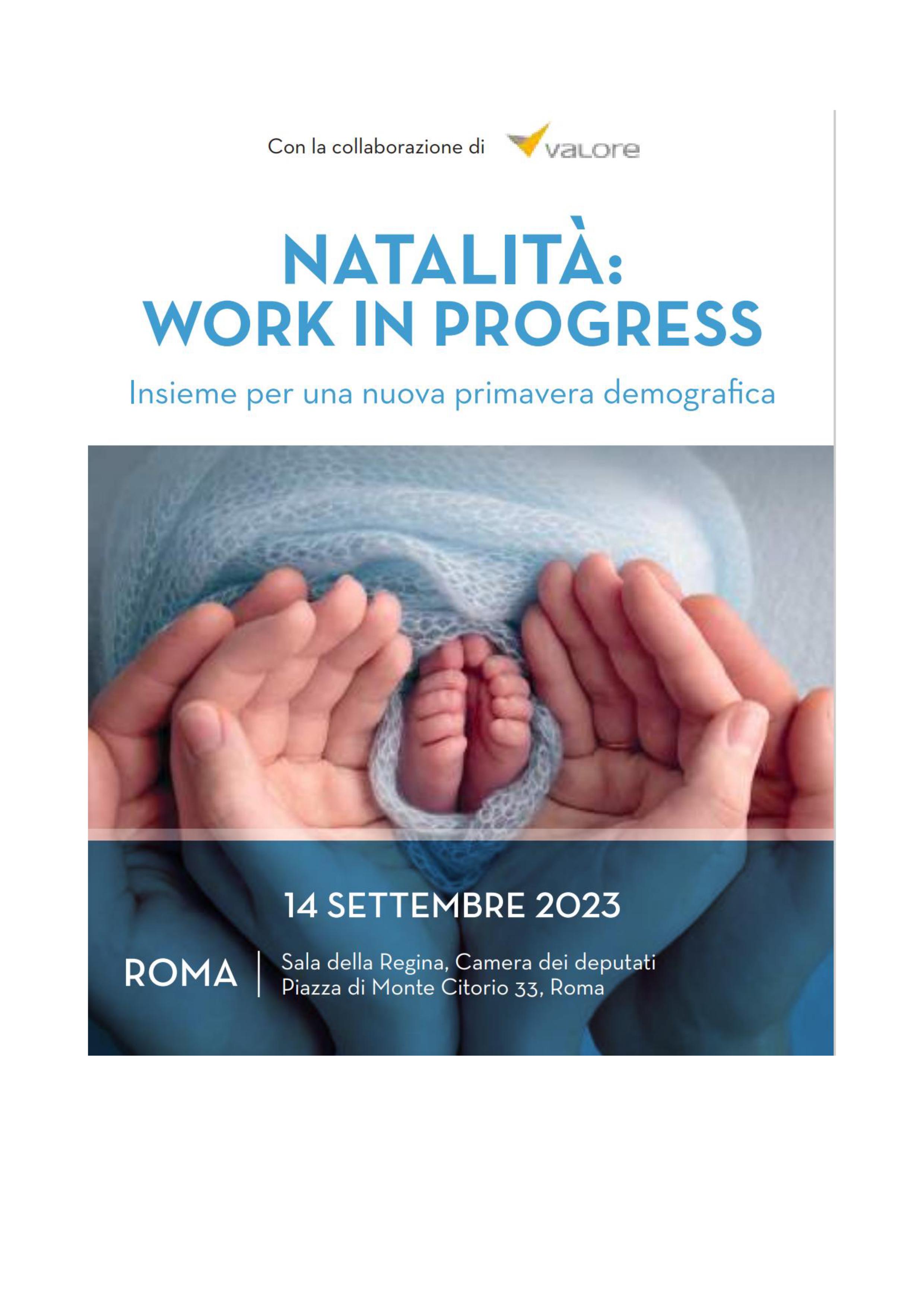 Natalità : Insieme per una nuova primavera demografica 